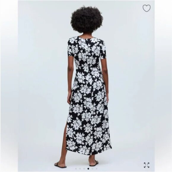 Madewell Floral Midi Dress - Picture 4 of 12